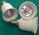 Переходник E14 / E27 FB14-27 белый Феникс Лайт