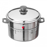 Таймер пластик ABS, 6х5см, "Кастрюля"