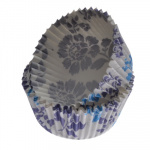 Бумажные формы для кексов, маффинов "Цветы" 24шт.d=50мм, h=32мм