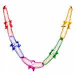 СНОУ БУМ Гирлянда-растяжка 16х16х240см ПВХ, многоцвет, "Пальма", MYH063