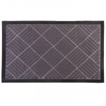 Коврик в прихожую с ворсовой поперхностью и каймой 44,5*74см