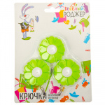 Крючок самоклеящийся на блистере 2шт ZR234