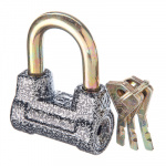 Замок навесной бронь 60мм мал ручка ЕРМАК