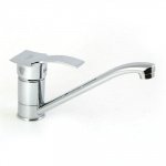 Смеситель 1335 для кухни, керам. картридж 40 мм, хром RAIN