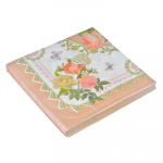 Салфетки бумажные 20шт, двухслойные, 33x33см "Букет роз" GC Design