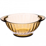 Бульонница с ушками 510мл, дымчатое стекло, "Элика", 62046