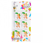 ВЕСЕЛЫЙ РОДЖЕР Крючки самоклеющиеся на блистере, 6 шт.WF-104