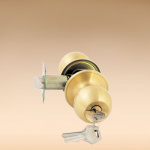 KORAL Замок 6072 sbet мат.золото с кл.6871