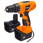 Дрель-шуруповерт аккум. 12В 1,3Ач 0-350/0-950об/мин 5/14Нм 10мм ДША-12-2/ДК ЕРМАК