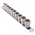 ЕРМАК Набор торцевых головок "Супер лок" (10шт) 3/8" 8-10-11-12-13-14-15-16-17-19мм