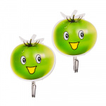 Крючок самоклеющийся в пакете 2шт WF-037