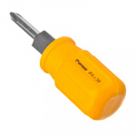Отвертка 2 в 1 6*38 желтая ЕРМАК