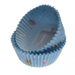 Бумажные формы для кексов, маффинов "Канделябр" 24шт.d=50мм, h=32мм