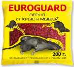 Зерно EUROGUARD от крыс и мышей 200гр 03-576