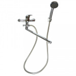 Смеситель для ванны, дл. изогн. нос, керам. картридж 35мм 6505 FRESSO