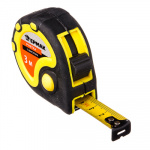 Рулетка 3M 16мм 3 фиксатора, двукомп. корпус ЕРМАК