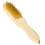 Щетка металл. 6-ти рядная дер. ручка 11-1-006