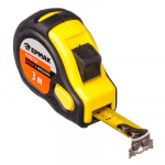 Рулетка 3м, " Магнит", 3 фиксатора, обрезин. корпус ЕРМАК