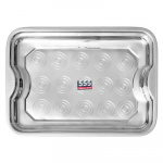 Поднос из нержавейки 28*38 см 555
