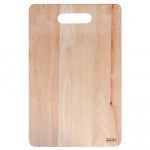 Доска разделочная деревянная SATOSHI, гевея, 38x25x1 см