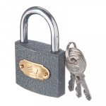 Замок навесной серый 50мм 365 ЕРМАК