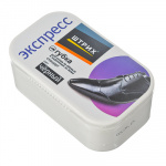 Губка для обуви ЭКСПРЕСС станд. черная Штрих