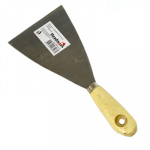 Шпатель с деревянной ручкой 100мм мет. Headman