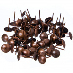 Гвозди декоративные усиленные медь 100гр (167шт)