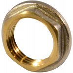 Контргайка латунь 1/2" с ребордой