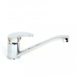 Смеситель для кухни, керам. картридж 40 мм, хром, Begonia 029 CRYSTAL