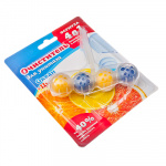 Очиститель для унитаза подвесной Сила-актив 4 в 1 "Океан-Цитрус" 64гр. 1шт, блистер