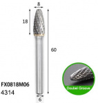 Фреза FX0818M06 наконечник 8*18мм