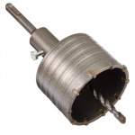 Коронка буровая 80мм (в сборе) ЕРМАК