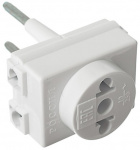 Тройник на 3 роз. б/з 10A козья ножка Россия