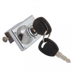 Замок для стеклянной двери двойной без сверления (805)