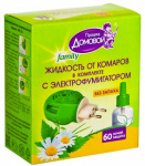 Набор Жидкость Домовой 60 ночей Био+фумигатор