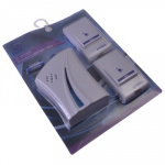 Звонок беспроводной, 32 мелодии, 3.0VDC(2x1.5VAA), 2 кнопки, D5610 FORZA