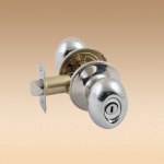 Замок KORAL 6062 cpbk хром б/кл. 6832