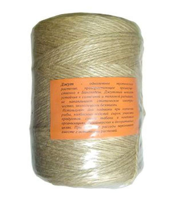 Шпагат джутовый 500г 1200 текс Канатный двор