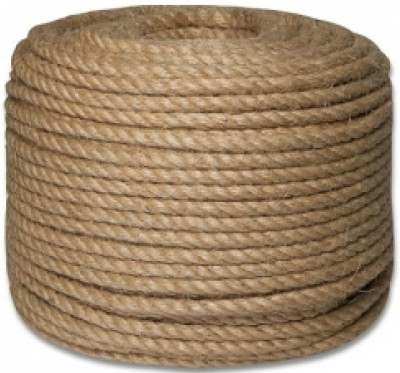 Канат джутовый D=16мм 20м крученый