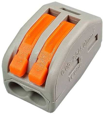 Клема монтажная Ваго 2*00,8-2,5мм WAGO Клема монтажная Ваго 2*00,8-2,5мм WAGO