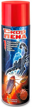 СкорПена от тараканов, муравьев, мух, клопов 600см3