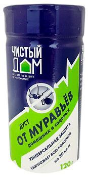 Дуст от муравьев Чистый Дом 120г