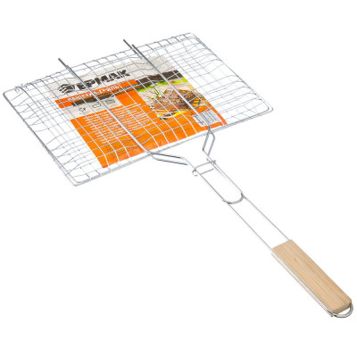 ЕРМАК Решетка-гриль универсальная, 60х34х23см, хромированная