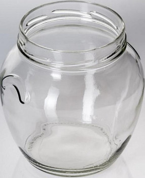 Банка стеклян. 0,5л Твист 82 амфора