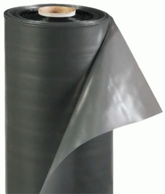 Пленка защитная п/э 100мкм черная рукав 150*2=3метра