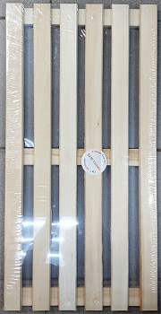 Решетка деревянная под ноги 6 секций 34,5*70см