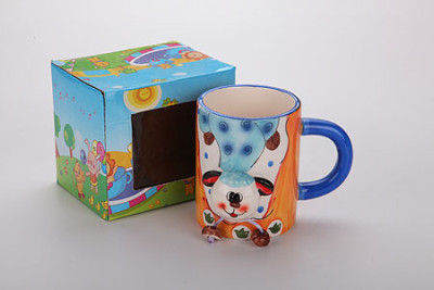 Кружка детская доломит с фигуркой 4165