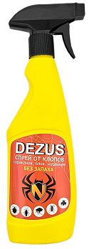 DEZUS спрей от клопов, тараканов, блох, муравьев 400мл