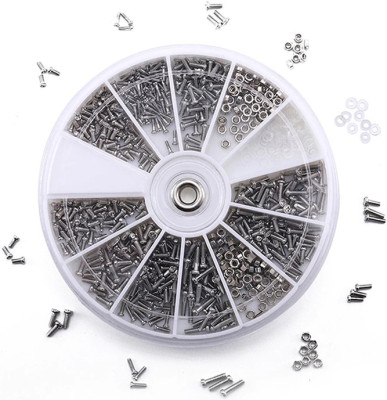 Набор винтов и гаек платиковая коробка 120шт